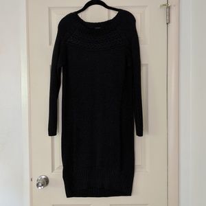 Ann Taylor Black Knit Dress